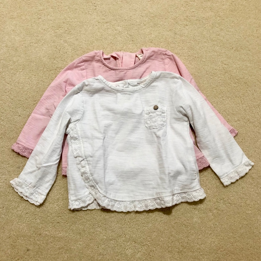 Lot of 2 Zara tees
